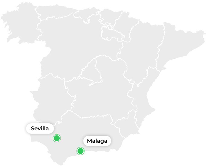 Ciudades con City Offer: Sevilla, Málaga
